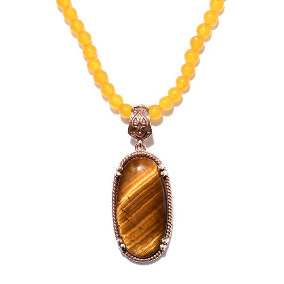 South African Tigers Eye Pendant - Picture 3 of 5